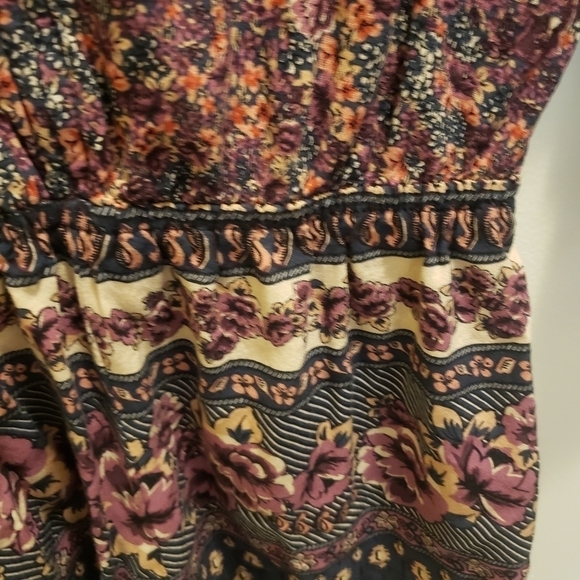 Mimi Chica Floral Print Boho Romper Size Medium - Picture 5 of 14